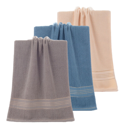 9Pcs Absorbent Cotton Towels Assorted Colors Soft Face and Bath Towels 2