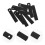 20Pcs Outdoor Fire Starter Tools Steel Serrated Fire Kit Black 8