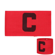4Stk Nylon Kapitänsarmband Rot Für Fußball Basketball Verstellbar
