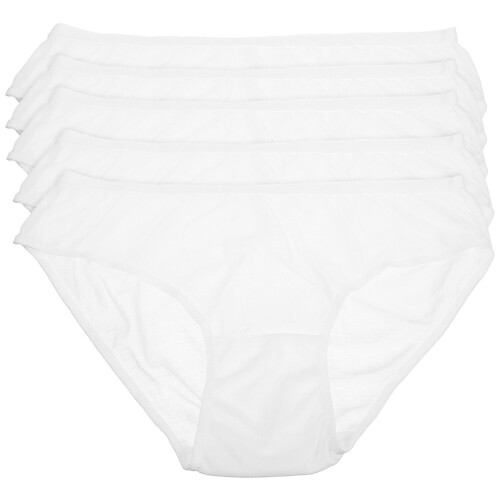 20Stk Einweg-Slips Herren Komfortabel Weiß Elastisch Strickstoff 2