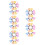 60Pièces Volants Badminton Accessoires Entraînement Précis Stables 4