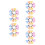 60Pièces Volants Badminton Accessoires Entraînement Précis Stables 8