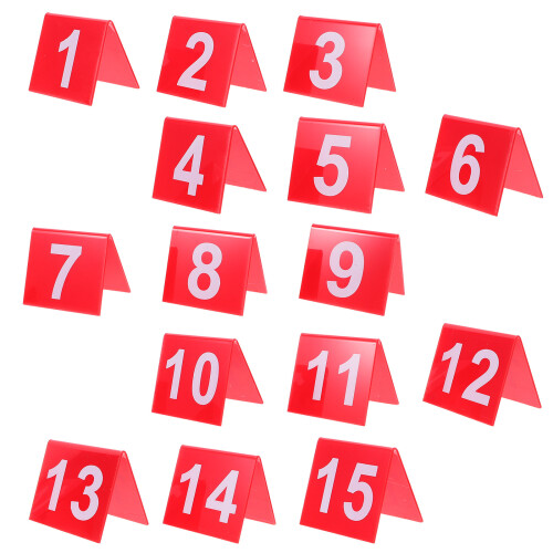 60Pièces Marques-Table En Pour Accueil 1