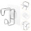 2Pièces Support Crochet Siège Pot Enfant Acier Pour Mur Plat 3