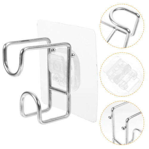 2Pièces Support Crochet Siège Pot Enfant Acier Pour Mur Plat 2
