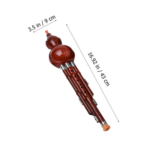 2Pièces Hulusi Chinois Pour Débutant Flûte En ABS Assortis 1