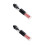 2Pièces Pinceaux Compact Voyage Poudre 9