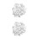 4Pièces Demi-Perles Résine Transparentes Pour Scrapbooking 4