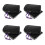 4Paires Hiver Soie Coton Étanches Protection Noir 4