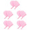 10Pièces Moufle De Luxe En Peluche Rose Pour Lotion 8