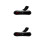 2Pièces Balance Portable ABS Noir LCD Suspendue Pour Usage Voyage 5