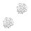 4Pièces Demi-Perles Résine Transparentes Pour Scrapbooking 10