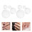 4Pièces Demi-Perles Résine Transparentes Pour Scrapbooking 11