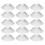 60Pcs Easy Clean Stainless Steel Range Hood Grease Mesh Filter Silver 2