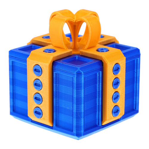 4Ensembles Décor Boîtes Cadeaux 3D Multi Usage Amusant 2