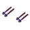 4Pièces Vis Fixation Plaque Alliage Style Unique 4