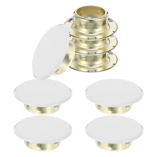 24Pièces Cache-Embouts Sprinkleur Dissimulé Fer Usage Intérieur 2