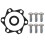 5Ensembles Adaptateur Boost Moyeu Pour Non-Boost Compatible 2
