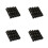 60Pièces Signes De Table Noir Double-Face En Robuste 4