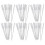60Pièces Aiguilles Pour Machine À En Acier Argenté Usage 6