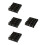 60Pièces Signes De Table Noir Double-Face En Robuste 5