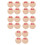 20Pièces Décoratif Bois Rose Annonce Bébé 6