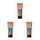 3Pcs Water Resistant Leg Makeup Liquid Foundation with 10