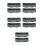 10St PVC Mini Keyboard Opblaasbaar Multi Kleuren Party Speelgoed 5