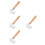 4Pcs Seam Roller Set with Beech Wood Handle for Smooth Wallpaper Seams 8
