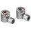 2Pcs Button Head Grease Fittings Silver Zinc Alloy Durable Replacement 6