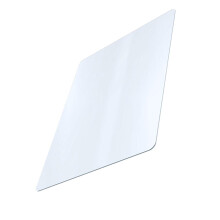 2Pcs Clear PVC Chair Mat Non-Slip for Carpet and Hard Floor Protection