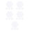 20Pcs Small White Artist Canvas Boards Cotton Material for Drawing Use 7