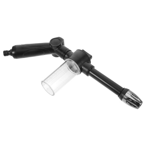 Black Car Wash Pressure Gun Durable Alloy Plastic Material