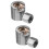 2Pcs Button Head Grease Fittings Silver Zinc Alloy Durable Replacement 9