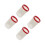 4Pcs PVC Range Hood Vent Deflector Filter 9