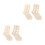 8Pièces Modèles Bois Pour Blocage Tricot Ajustables Beige 9