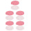 10Pcs Durable Pink Cotton Changing Pad Covers Detachable & Washable 9