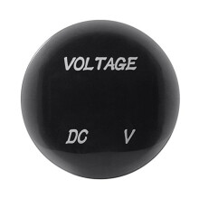 3Stk Digital Voltmeter 12V-24V Grün Wasserdicht