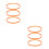 6Pcs Easy-Replace Orange Plastic Belts for Cotton Candy Machine Parts 4