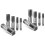 10Pcs Durable Carbon Steel Npt Tap Set Plumbing Screw Thread Tool 4