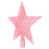 5Pcs Pink Glitter Christmas Tree Topper Star Waterproof Finials 1
