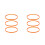 6Pcs Easy-Replace Orange Plastic Belts for Cotton Candy Machine Parts 10