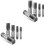 10Pcs Durable Carbon Steel Npt Tap Set Plumbing Screw Thread Tool 3