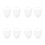 4Sets Kerstman Nepbaard Met Cosplay Feestdecoratie 5