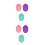 6Pcs Silicone Makeup Brush Scrubber Set Assorted Colors for Home Use 9