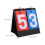 Mini Portable Flip Scoreboard Paper PP Easy-to-Use Score Keeper 2
