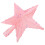 5Pcs Pink Glitter Christmas Tree Topper Star Waterproof Finials 3