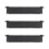 3Pcs Black Headband for Headphone Replacement Durable Tpe Daily Use 9
