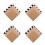 12Pcs Roll Up Foldable Chess Board Portable Double-Sided Xiangqi Mat 9