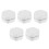 5Pcs Compact Plastic Braces Storage Case Travel Retainer Holder White 7